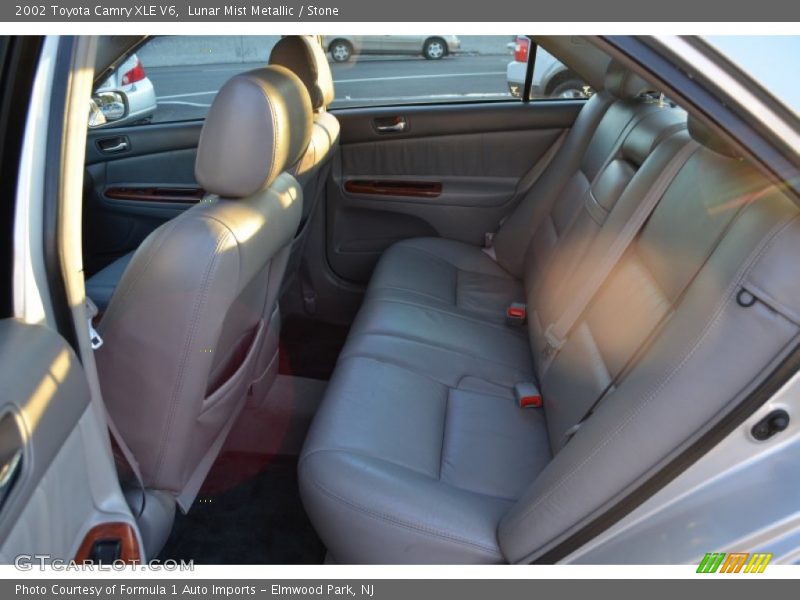 Lunar Mist Metallic / Stone 2002 Toyota Camry XLE V6