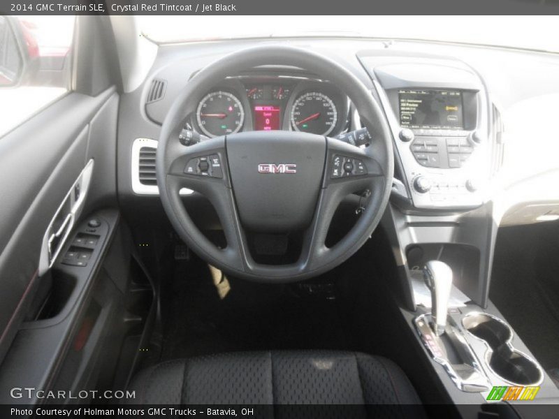 Crystal Red Tintcoat / Jet Black 2014 GMC Terrain SLE