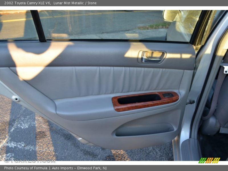 Lunar Mist Metallic / Stone 2002 Toyota Camry XLE V6