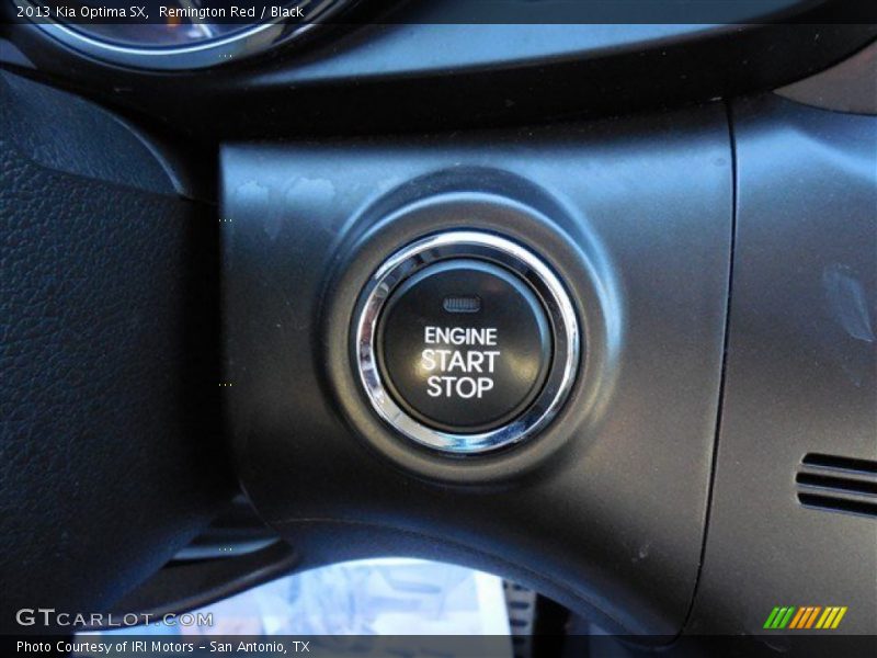Remington Red / Black 2013 Kia Optima SX