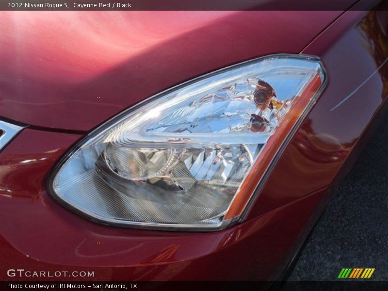 Cayenne Red / Black 2012 Nissan Rogue S