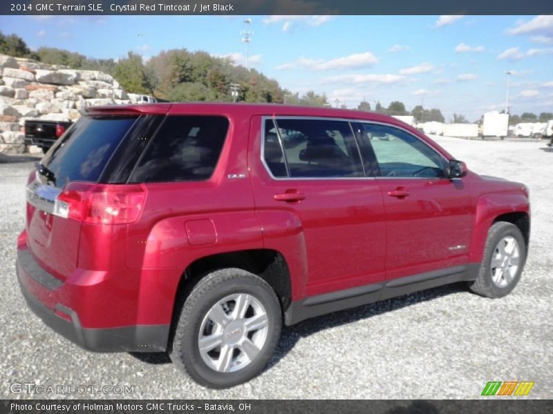 Crystal Red Tintcoat / Jet Black 2014 GMC Terrain SLE