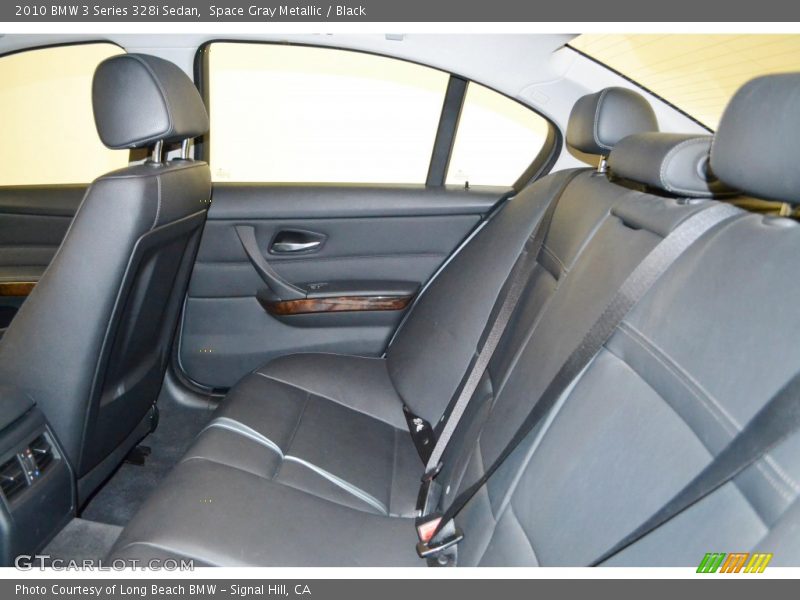 Space Gray Metallic / Black 2010 BMW 3 Series 328i Sedan