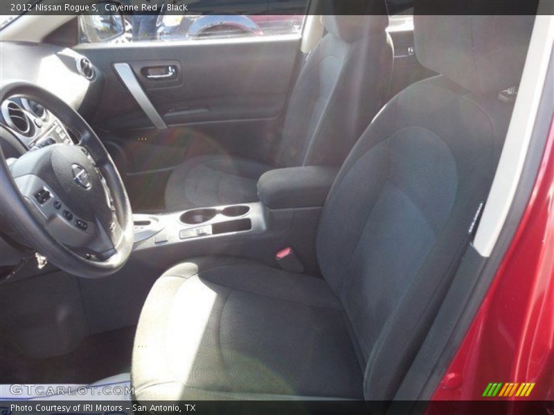Cayenne Red / Black 2012 Nissan Rogue S