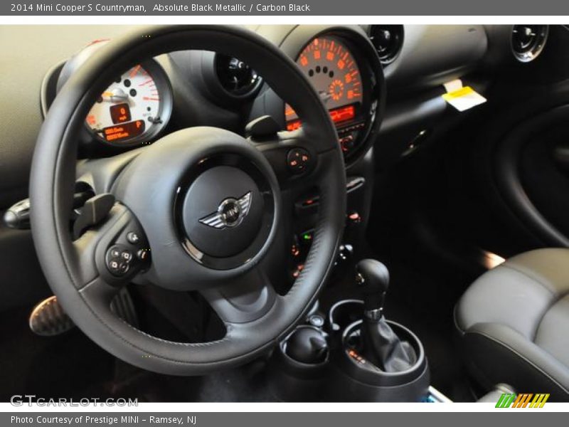 Absolute Black Metallic / Carbon Black 2014 Mini Cooper S Countryman