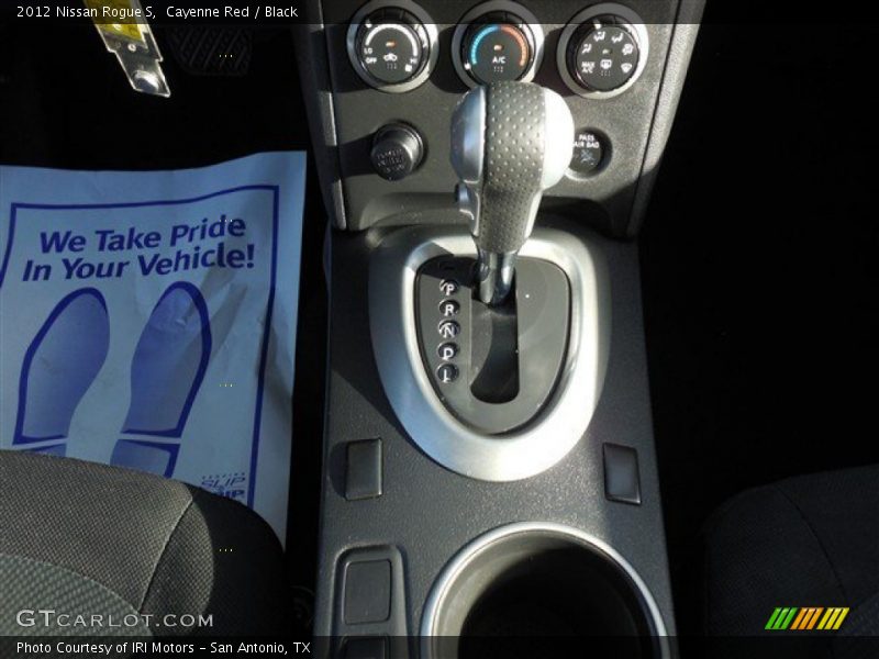 Cayenne Red / Black 2012 Nissan Rogue S