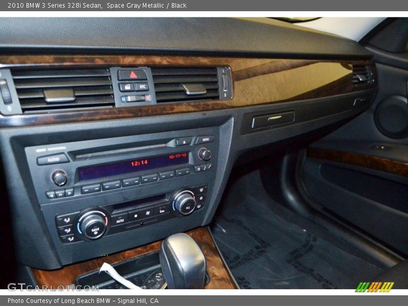 Space Gray Metallic / Black 2010 BMW 3 Series 328i Sedan