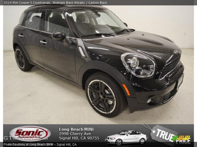 Midnight Black Metallic / Carbon Black 2014 Mini Cooper S Countryman