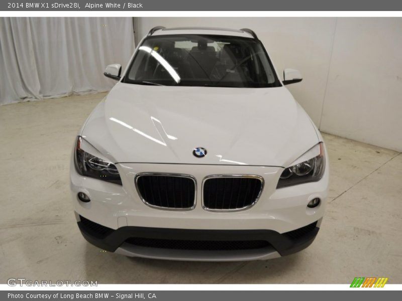 Alpine White / Black 2014 BMW X1 sDrive28i