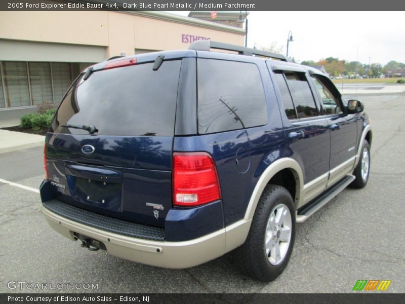 Dark Blue Pearl Metallic / Medium Parchment 2005 Ford Explorer Eddie Bauer 4x4