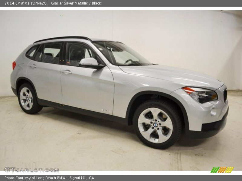 Glacier Silver Metallic / Black 2014 BMW X1 sDrive28i