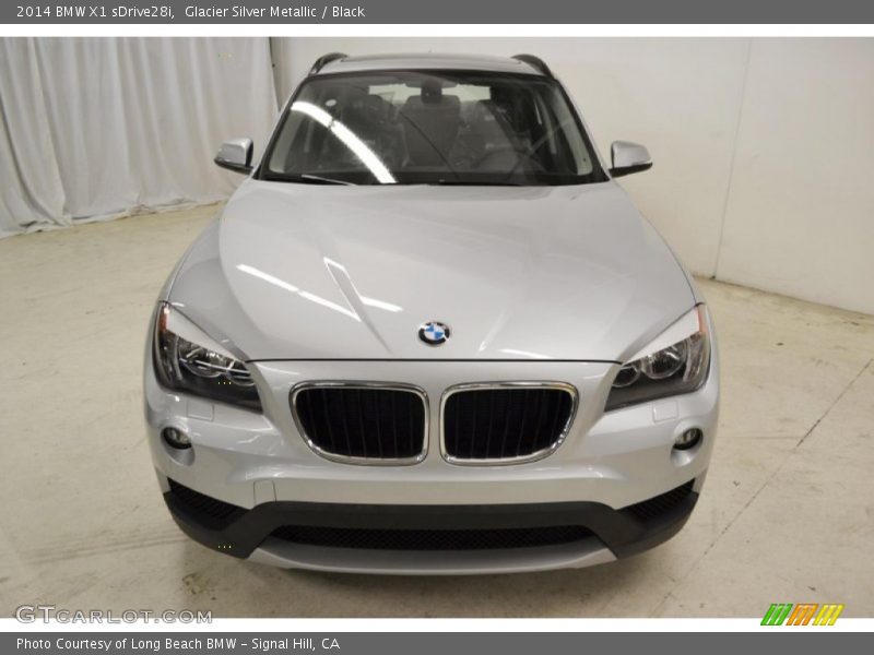 Glacier Silver Metallic / Black 2014 BMW X1 sDrive28i
