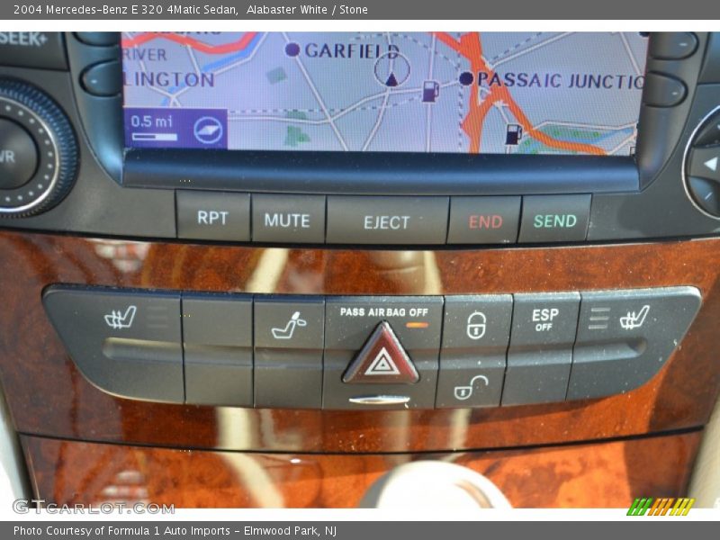 Alabaster White / Stone 2004 Mercedes-Benz E 320 4Matic Sedan