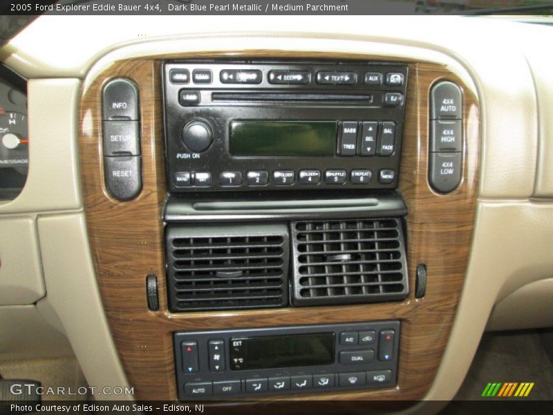 Dark Blue Pearl Metallic / Medium Parchment 2005 Ford Explorer Eddie Bauer 4x4