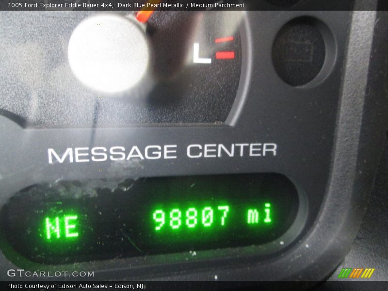 Dark Blue Pearl Metallic / Medium Parchment 2005 Ford Explorer Eddie Bauer 4x4