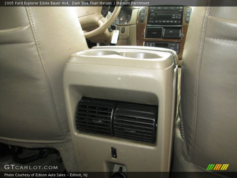 Dark Blue Pearl Metallic / Medium Parchment 2005 Ford Explorer Eddie Bauer 4x4