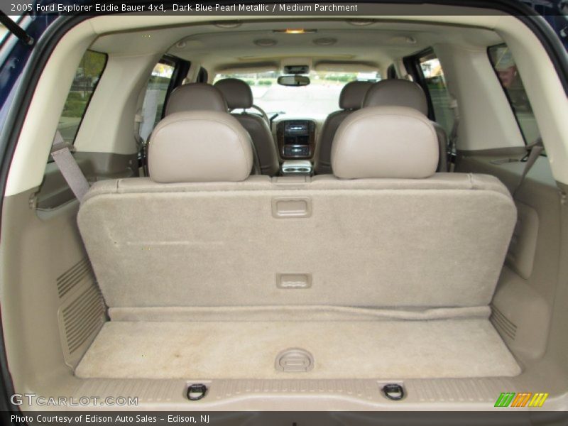 Dark Blue Pearl Metallic / Medium Parchment 2005 Ford Explorer Eddie Bauer 4x4