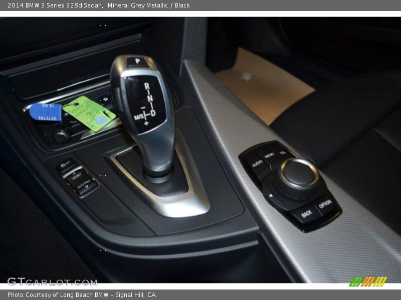 Mineral Grey Metallic / Black 2014 BMW 3 Series 328d Sedan