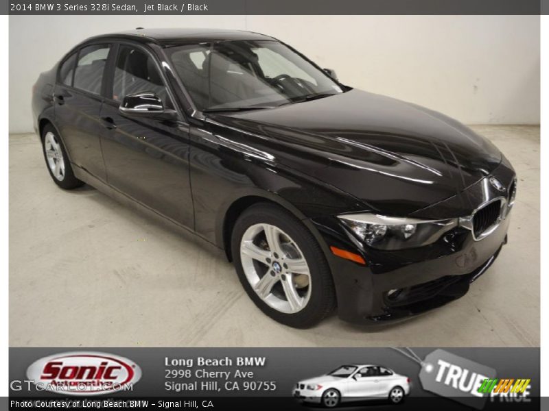 Jet Black / Black 2014 BMW 3 Series 328i Sedan