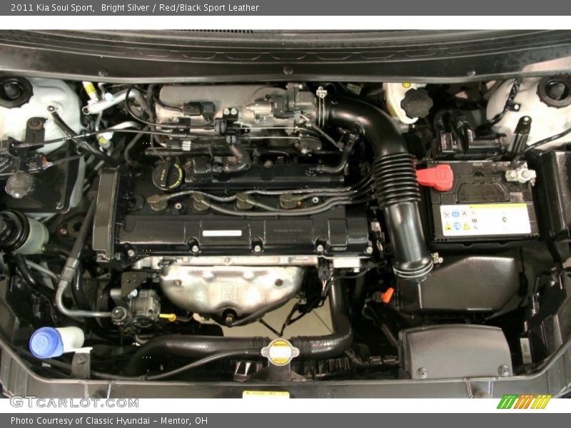 Bright Silver / Red/Black Sport Leather 2011 Kia Soul Sport