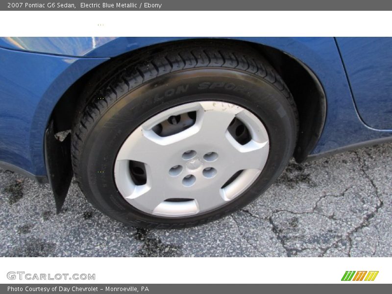 Electric Blue Metallic / Ebony 2007 Pontiac G6 Sedan