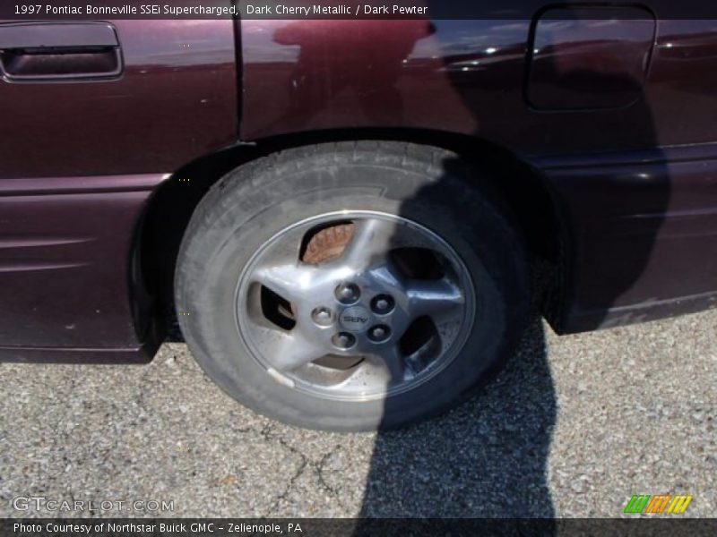 Dark Cherry Metallic / Dark Pewter 1997 Pontiac Bonneville SSEi Supercharged