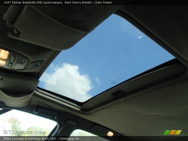 Dark Cherry Metallic / Dark Pewter 1997 Pontiac Bonneville SSEi Supercharged