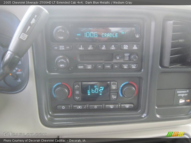 Dark Blue Metallic / Medium Gray 2005 Chevrolet Silverado 2500HD LT Extended Cab 4x4