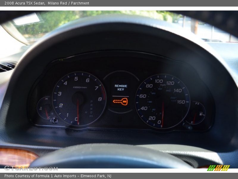 Milano Red / Parchment 2008 Acura TSX Sedan