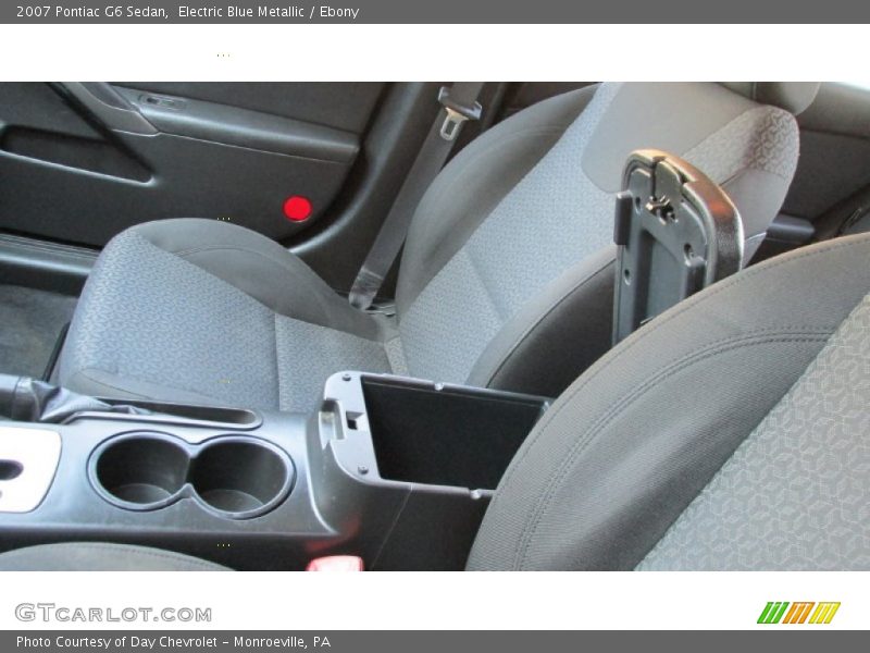Electric Blue Metallic / Ebony 2007 Pontiac G6 Sedan