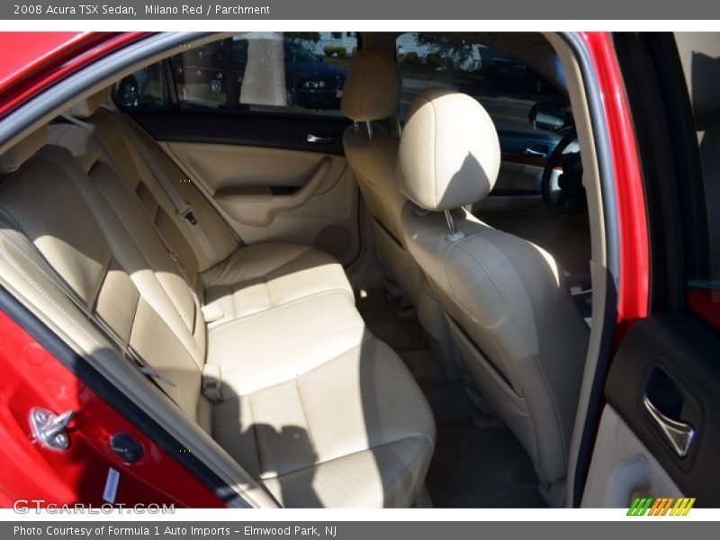 Milano Red / Parchment 2008 Acura TSX Sedan