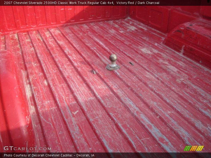 Victory Red / Dark Charcoal 2007 Chevrolet Silverado 2500HD Classic Work Truck Regular Cab 4x4