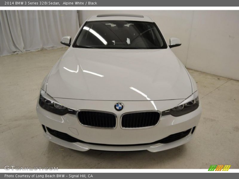 Alpine White / Black 2014 BMW 3 Series 328i Sedan