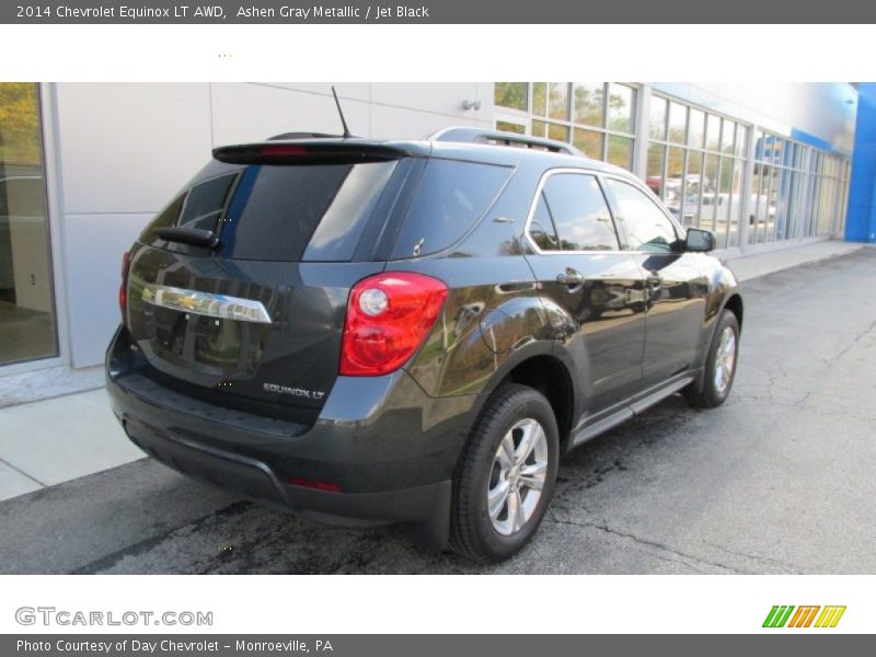 Ashen Gray Metallic / Jet Black 2014 Chevrolet Equinox LT AWD