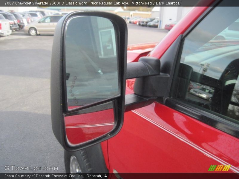 Victory Red / Dark Charcoal 2007 Chevrolet Silverado 2500HD Classic Work Truck Regular Cab 4x4