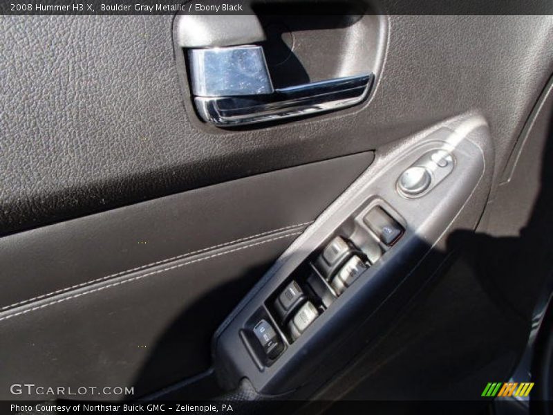 Boulder Gray Metallic / Ebony Black 2008 Hummer H3 X