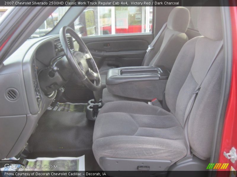 Victory Red / Dark Charcoal 2007 Chevrolet Silverado 2500HD Classic Work Truck Regular Cab 4x4