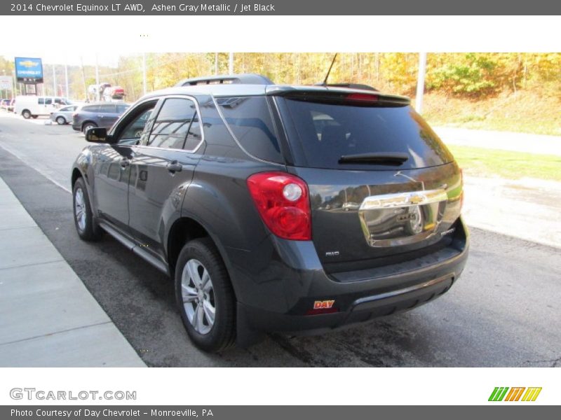 Ashen Gray Metallic / Jet Black 2014 Chevrolet Equinox LT AWD