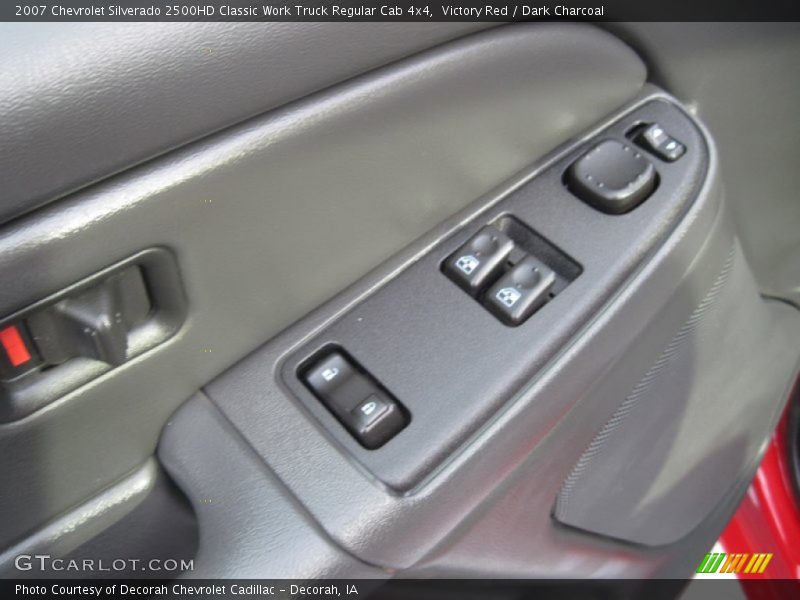 Victory Red / Dark Charcoal 2007 Chevrolet Silverado 2500HD Classic Work Truck Regular Cab 4x4