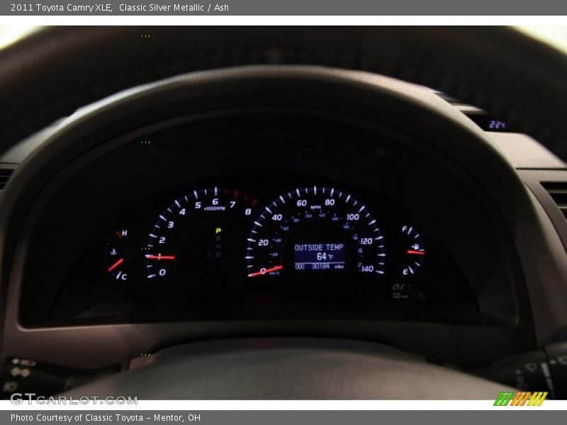 Classic Silver Metallic / Ash 2011 Toyota Camry XLE