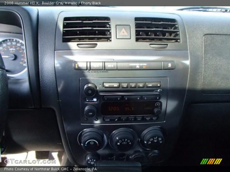 Boulder Gray Metallic / Ebony Black 2008 Hummer H3 X