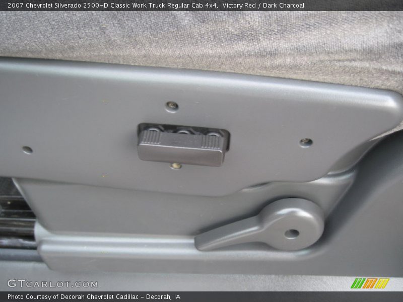 Victory Red / Dark Charcoal 2007 Chevrolet Silverado 2500HD Classic Work Truck Regular Cab 4x4