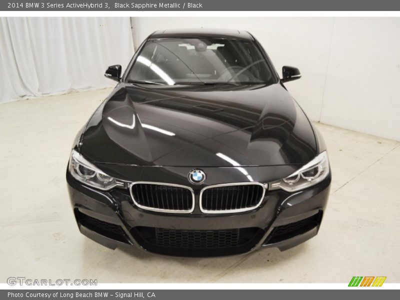 Black Sapphire Metallic / Black 2014 BMW 3 Series ActiveHybrid 3