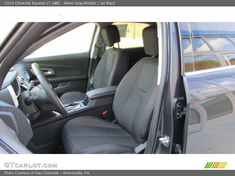 Ashen Gray Metallic / Jet Black 2014 Chevrolet Equinox LT AWD