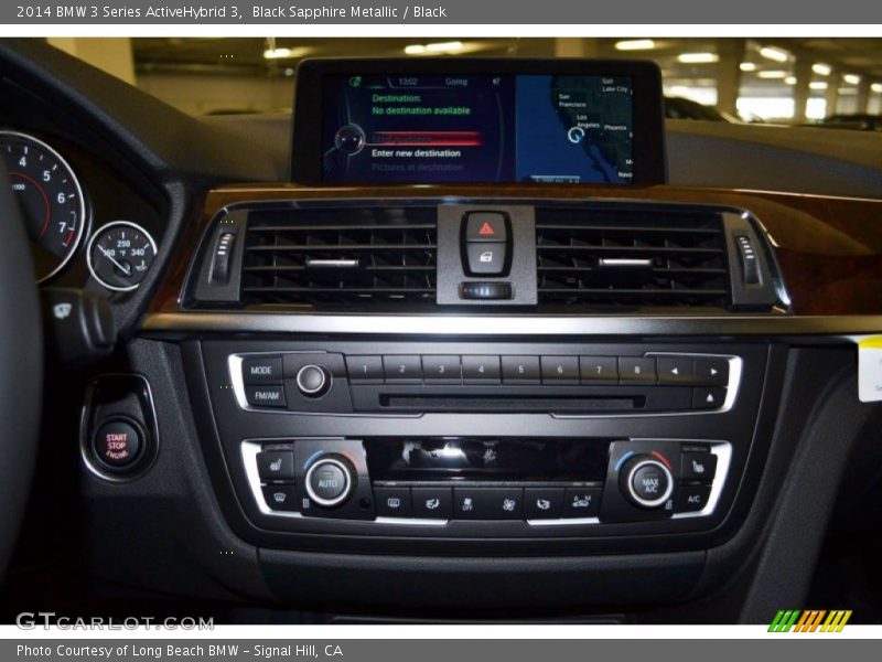Black Sapphire Metallic / Black 2014 BMW 3 Series ActiveHybrid 3