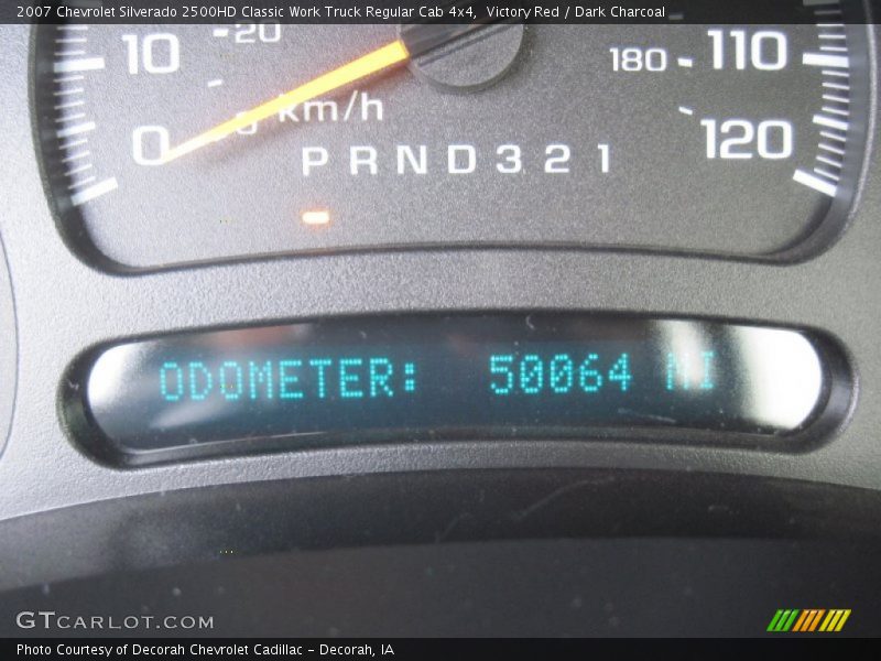 Victory Red / Dark Charcoal 2007 Chevrolet Silverado 2500HD Classic Work Truck Regular Cab 4x4