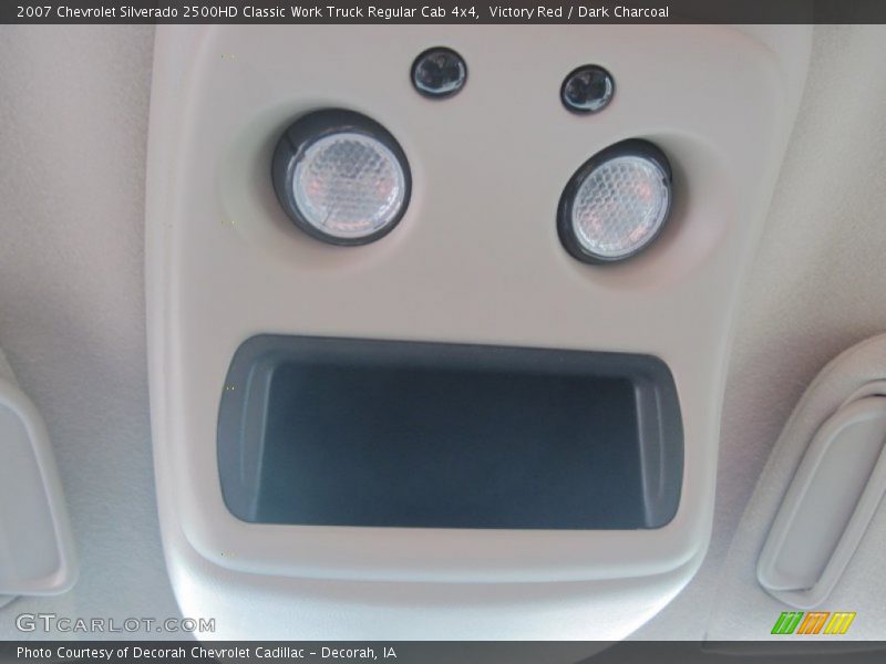 Victory Red / Dark Charcoal 2007 Chevrolet Silverado 2500HD Classic Work Truck Regular Cab 4x4