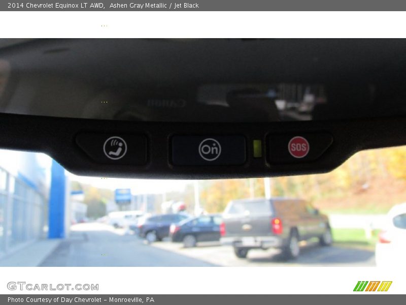Ashen Gray Metallic / Jet Black 2014 Chevrolet Equinox LT AWD