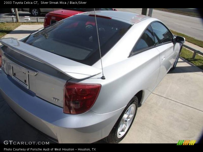 Silver Streak Mica / Black/Silver 2003 Toyota Celica GT