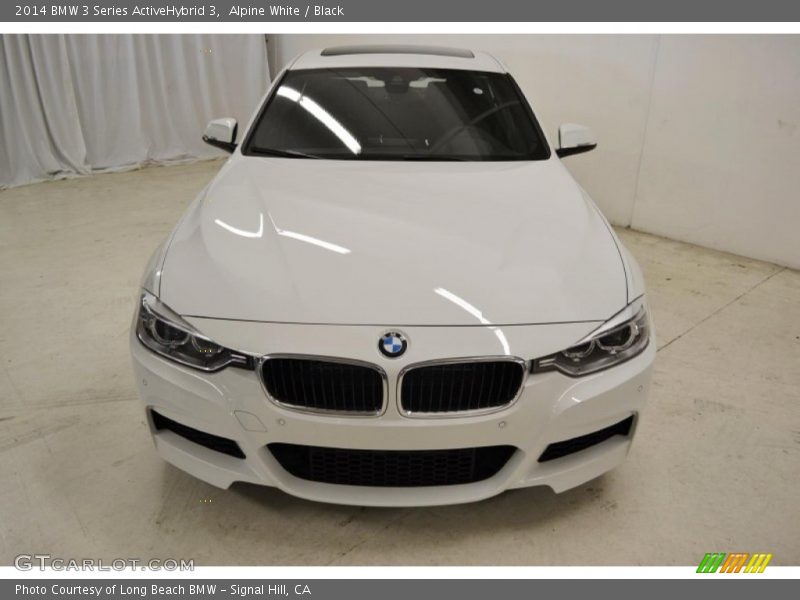 Alpine White / Black 2014 BMW 3 Series ActiveHybrid 3